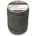 Shandong Santong Rope 3-4X40 BLACK DB 0.75 in. x 40 ft. Boat Tector Double Braid Nylon Dock Line - Black 3006.2312